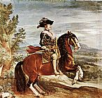 Diego Rodriguez de Silva Velazquez Equestrian Portrait of Philip IV painting